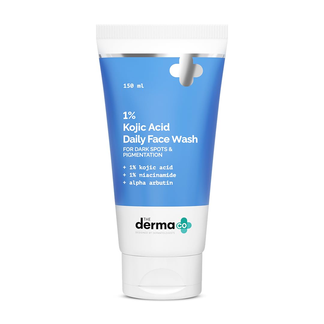 DERMA 1% KOJIC ACID FACEWASH 150ML (MRP - 449 | Net - 255 )