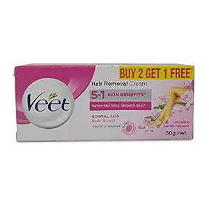 VEET CREAM NORMAL 150G+10G FREE (144) (MRP - 185 | Net - 135 )